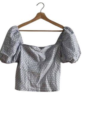 Reformation linen top - new